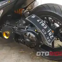 Galleri foto Modifikasi Yamaha Aerox 155 VVA Seharga Rp 35 Juta, Bikin Mata Enggan Berkedip