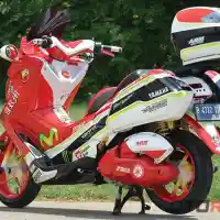 Galleri foto Modifikasi Yamaha NMax 2015, Skuter Turing Gaya Racing