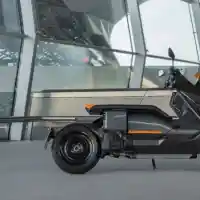 Galleri foto GALERI: Skuter Listrik Futuristis BMW CE 04