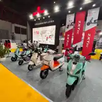 Galleri foto FOTO: Saat Motor Listrik Asal China Serbu PEVS 2025