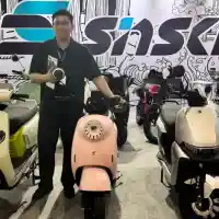 Galleri foto FOTO: Saat Motor Listrik Asal China Serbu PEVS 2025