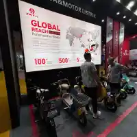 Galleri foto FOTO: Saat Motor Listrik Asal China Serbu PEVS 2025