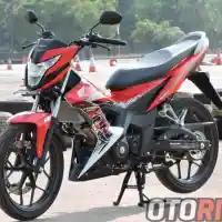 Galleri foto First Ride New Honda Sonic 150R, Saingan Satria F150