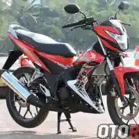 Galleri foto First Ride New Honda Sonic 150R, Saingan Satria F150