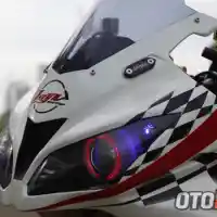 Galleri foto Modifikasi Kawasaki Ninja 250, Bukan Sekadar Manekin Bengkel