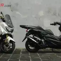 Galleri foto Modifikasi Dua Yamaha NMax 2016, Edisi Hitam Putih Siap Turing Galleri foto Modifikasi Dua Yamaha NMax 2016, Edisi Hitam Putih Siap Turing