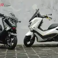 Galleri foto Modifikasi Dua Yamaha NMax 2016, Edisi Hitam Putih Siap Turing Galleri foto Modifikasi Dua Yamaha NMax 2016, Edisi Hitam Putih Siap Turing