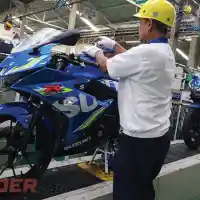 Galleri foto Galeri Foto: Menengok Produksi Suzuki GSX-150 Series, Dari Indonesia Untuk Dunia