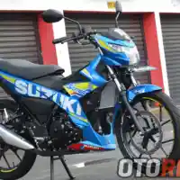 Galleri foto Galeri Foto: Tampannya Suzuki All New Satria F150 di Sirkuit Sentul