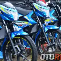 Galleri foto Galeri Foto: Tampannya Suzuki All New Satria F150 di Sirkuit Sentul