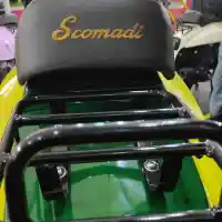 Galleri foto FOTO: Scomadi Turismo Technica 200w “Frank Sanderson”, Skuter Bergaya Balap