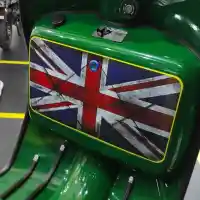 Galleri foto FOTO: Scomadi Turismo Technica 200w “Frank Sanderson”, Skuter Bergaya Balap