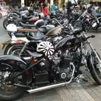 Galleri foto Galeri Foto: Sekepal Aspal 2015 Dibanjiri Motor Custom, Dihadiri Selebritis