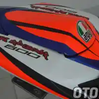 Galleri foto Suami Istri Kompak Modif Motor, Ini Jadinya