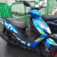 Galleri foto Intip Suzuki Swish 125, Paddock Bike Alex Rins dan Joan Mir