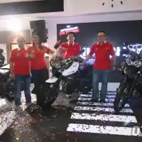 Galleri foto Perdana Ikut GIIAS, Triumph Sabet Penghargaan Booth Terbaik