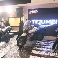 Galleri foto Perdana Ikut GIIAS, Triumph Sabet Penghargaan Booth Terbaik