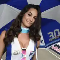 Galleri foto Galeri: Umbrella Girls MotoGP Indianapolis 2015