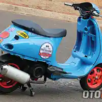 Galleri foto Vespa ET4 Terkencang Di Indonesia