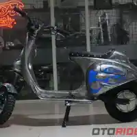 Galleri foto GALERI: Konversi Motor Listrik Vespa Elettrico Elders Garage