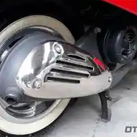 Galleri foto Maaf, Vespa LX Full Aksesori ini cuma Untuk Touring Saja