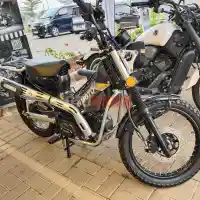 Galleri foto FOTO: WMOTO Porter 125, Detail Motor Bebek Bergaya Petualang