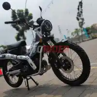 Galleri foto FOTO: WMOTO Porter 125, Detail Motor Bebek Bergaya Petualang