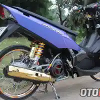 Galleri foto Modifikasi Yamaha Nouvo, Anut Gaya Thailook