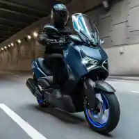 Galleri foto GALERI: Yamaha XMAX 2023, Perpaduan Desain Agresif dan Fitur Modern