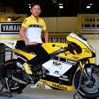 Galleri foto Galeri: Yamaha YZR-M1 60th Anniversary, Dibesut Katsuyuki Nakasuga di Motegi