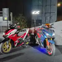 Galleri foto FOTO: Yamaha Aerox Alpha 2025, Pasang Turbo dan Makin Banyak Fitur