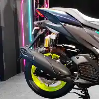Galleri foto FOTO: Yamaha Aerox Alpha 2025, Pasang Turbo dan Makin Banyak Fitur