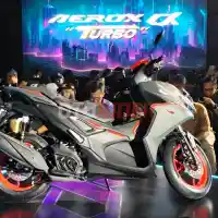 Galleri foto FOTO: Yamaha Aerox Alpha 2025, Pasang Turbo dan Makin Banyak Fitur