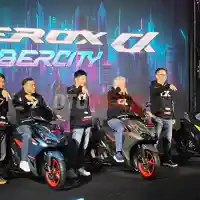 Galleri foto FOTO: Yamaha Aerox Alpha 2025, Pasang Turbo dan Makin Banyak Fitur