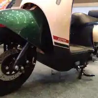 Galleri foto FOTO: Tampang Motor Listrik Paling Murah di IIMS 2024