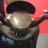 Galleri foto FOTO: Tampang Motor Listrik Paling Murah di IIMS 2024