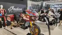 Uniknya Motor Balap Bagger Indian, Punya Sidebox Gede!