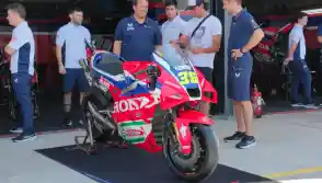 Galeri Foto: Menengok Deretan Motor Balap MotoGP di Sirkuit Mandalika