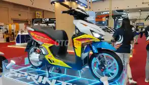 Modifikasi Indomobil eMotor Sprinto Garapan R&D Jadi Inspirasi Baru untuk Skutik Listrik