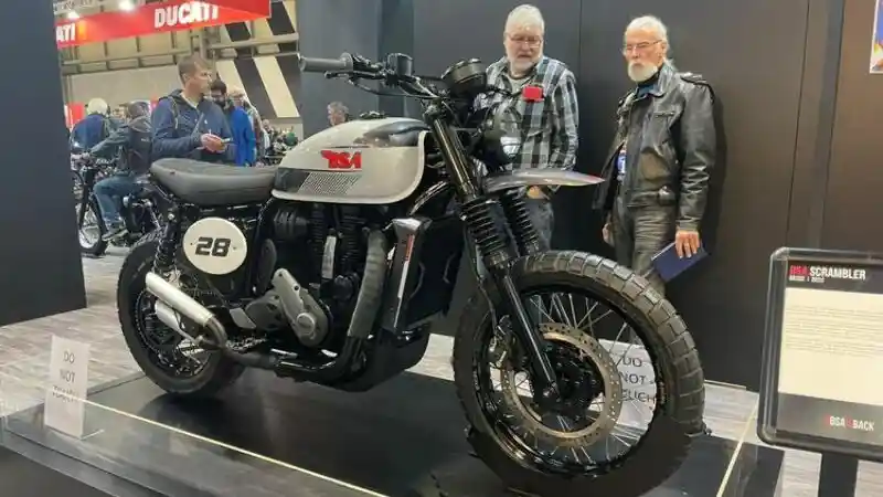 BSA Luncurkan Motor Baru Bergaya Scrambler