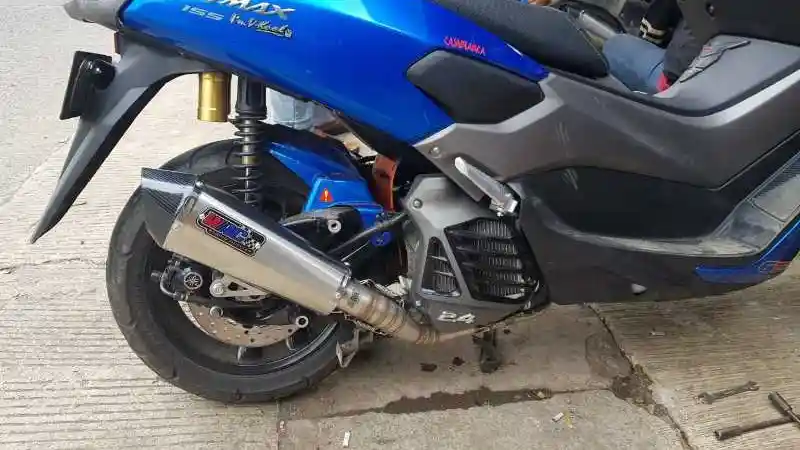 Modifikasi Knalpot Custom Yamaha NMax, Tak Sampai Rp 1 Juta
