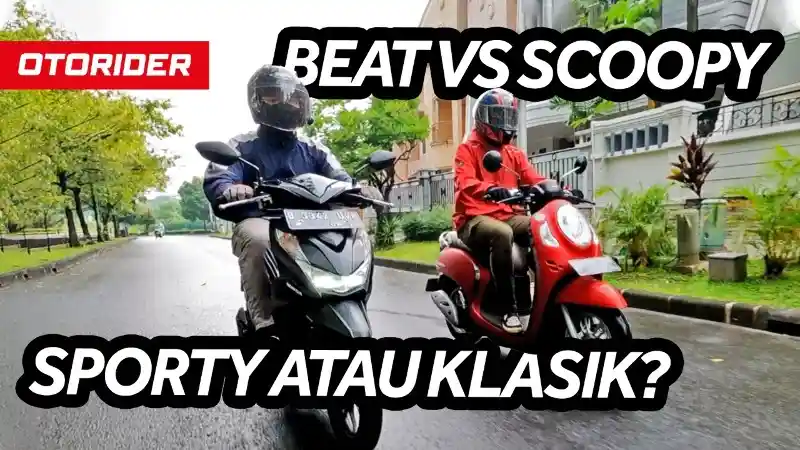 VIDEO: Honda BeAT Vs Scoopy, Lebih Pilih Mana? - Komparasi